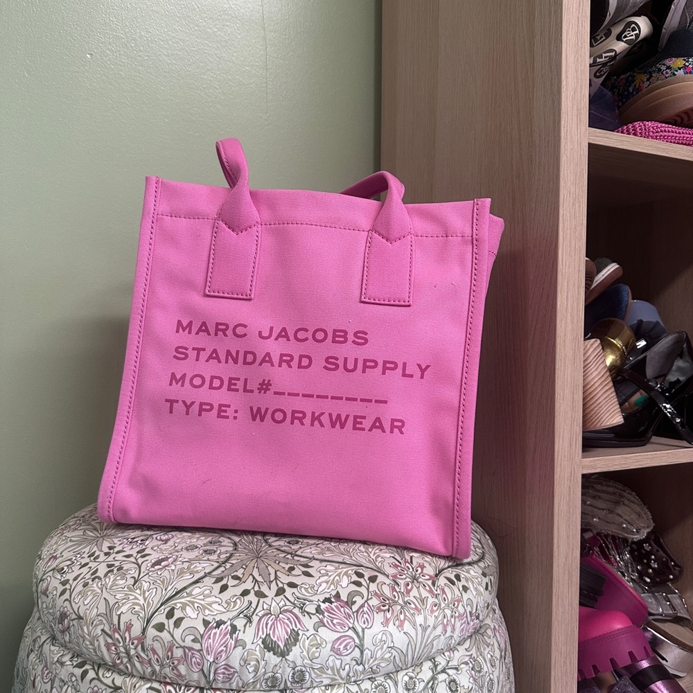 Marc Jacobs Vibrant Pink Workwear Tote